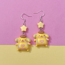 Load image into Gallery viewer, Sanrio character resin charm earrings
