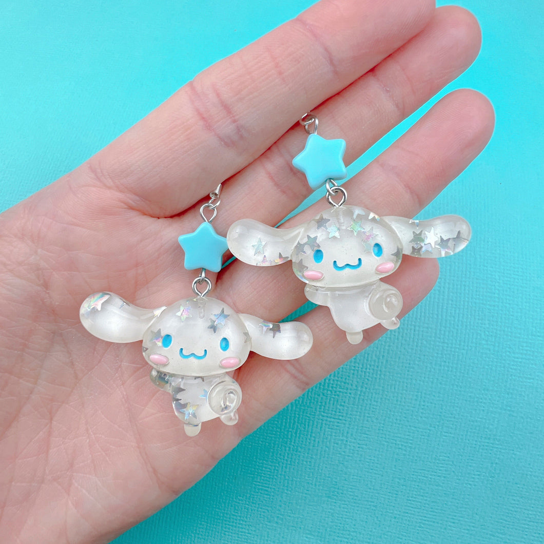 Cinna resin charm earrings