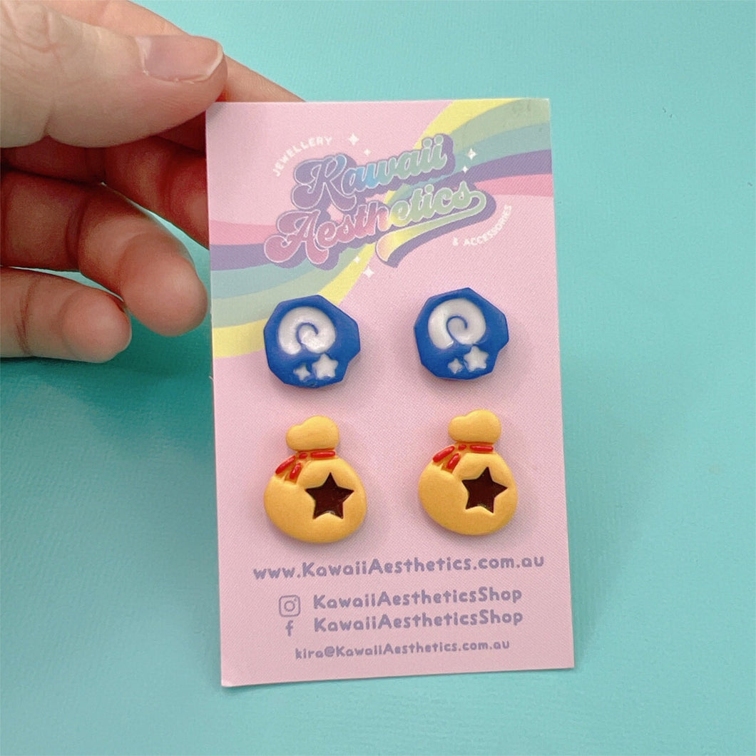 Mini ACNH mixed stud pack earrings