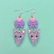 Load image into Gallery viewer, Cute Sanrio resin charm earrings
